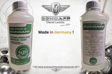 Zündapp Spezial Getriebe Öl SAE 80 mild legiert mineralöl 500ml - Made in Germany !
